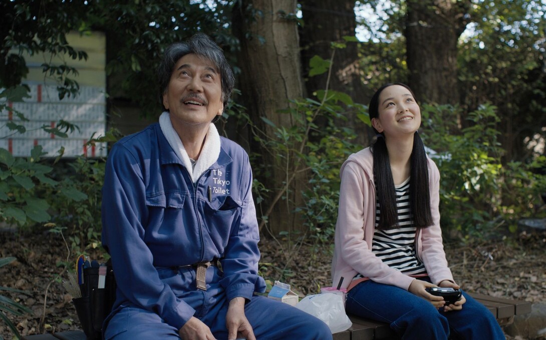 Koji Yakusho and Arisa Nakano star in "Perfect Days."