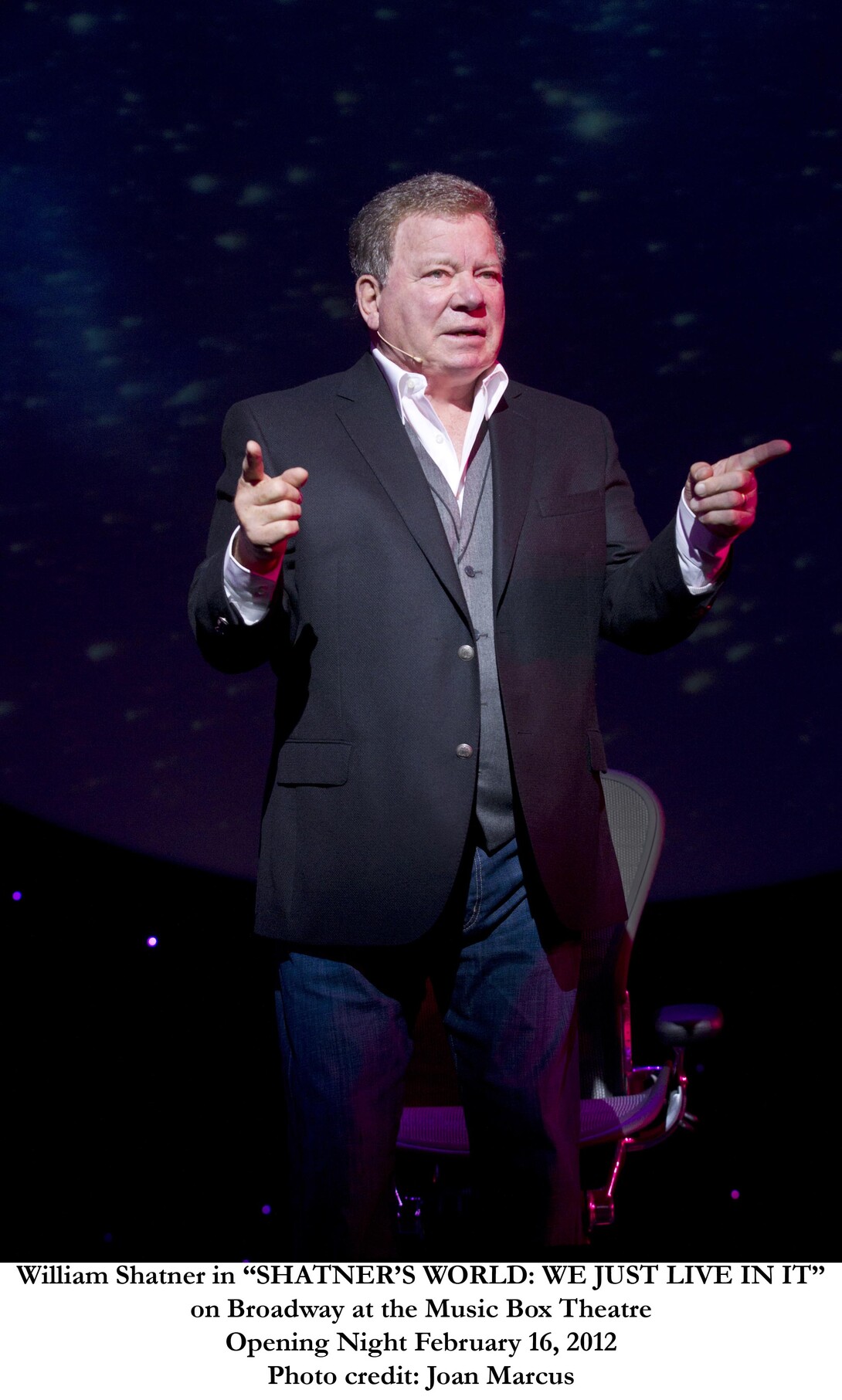 The Lied Center presents Shatner's World on Saturday, January 26, 2013 at 7:30pm.