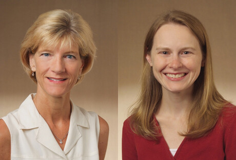 Susan Sheridan (left) and Elizabeth Moorman Kim