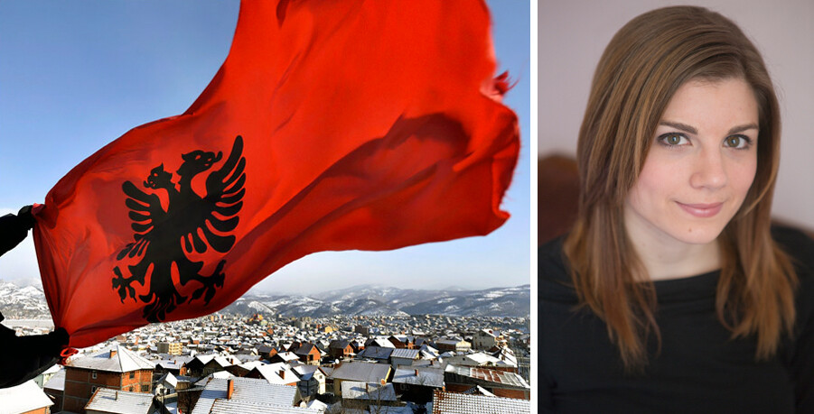 Elena Shomos was awarded a Fulbright to go to Albania. She will use the award to build on a research project designed to promote democracy.