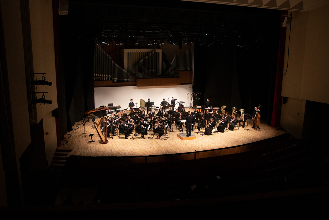 The Symphonic Band performs Nov. 29 in Kimball Recital Hall.