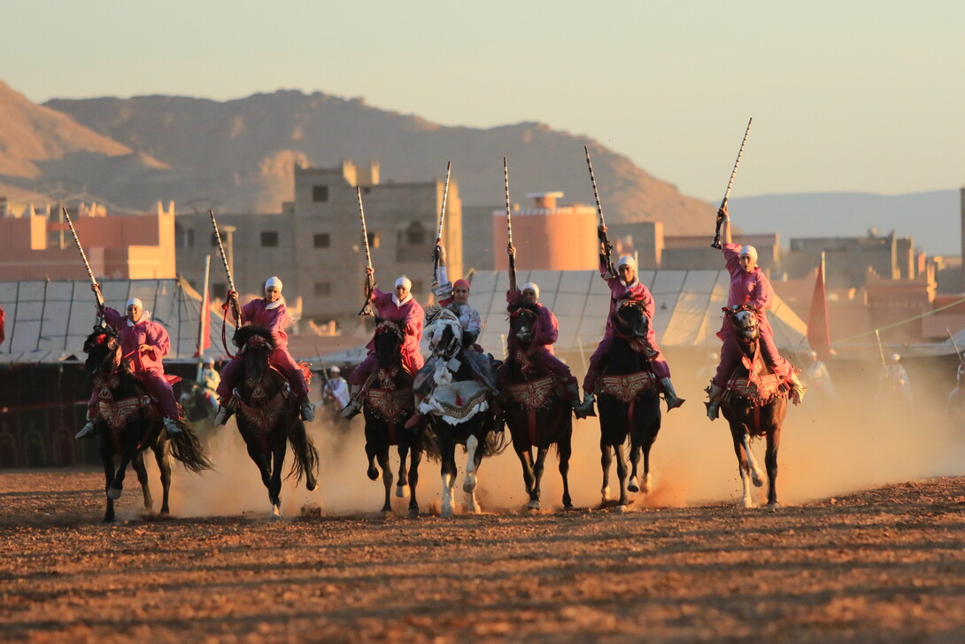 Tbourida, a Moroccan equestrian tradition, will be discussed by Nebraska alumna Gwyneth Talley in a Sept. 8 presentation.