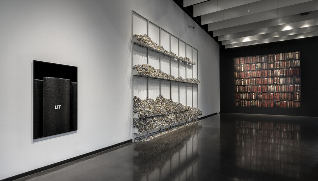 Mickey Smith, “Morphologies” exhibition installation at Law Warschaw Gallery in 2024.