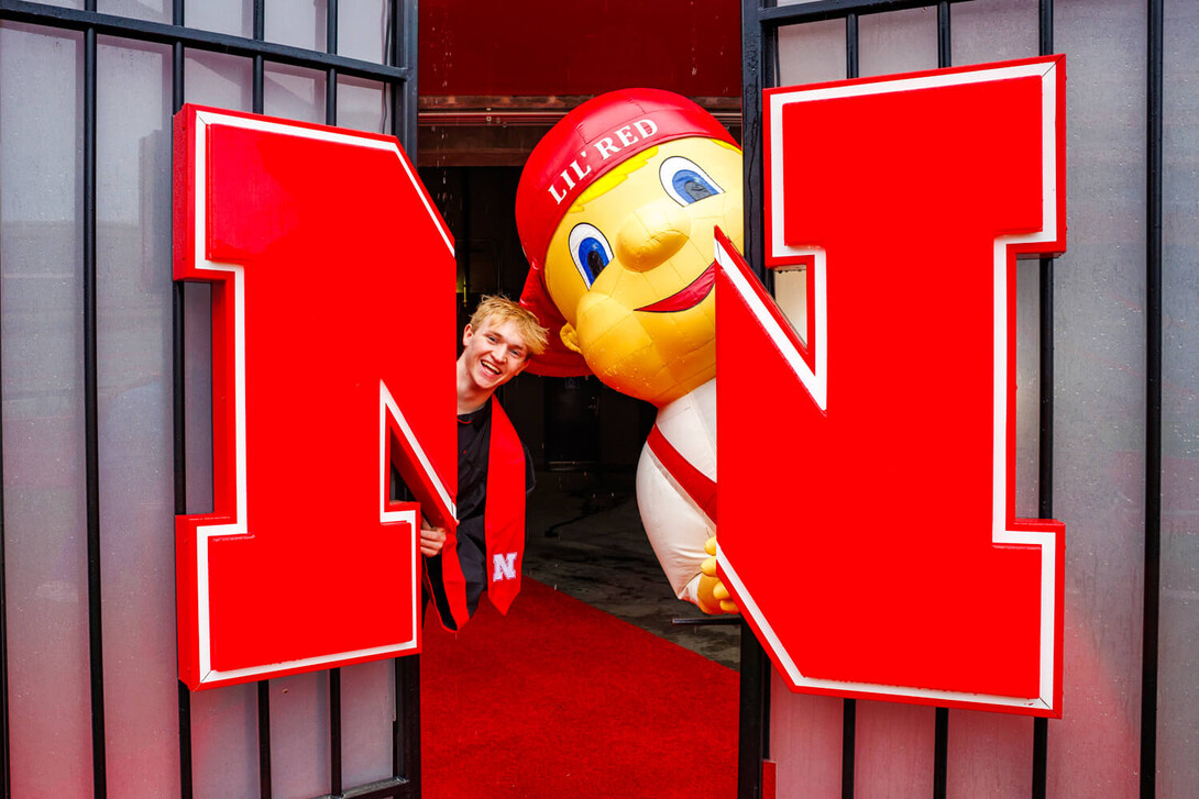 Photo Credit: Kristen Labadie // Aidan Kauth-Fisher&nbsp;has performed as Lil’ Red since his sophomore year of college. 