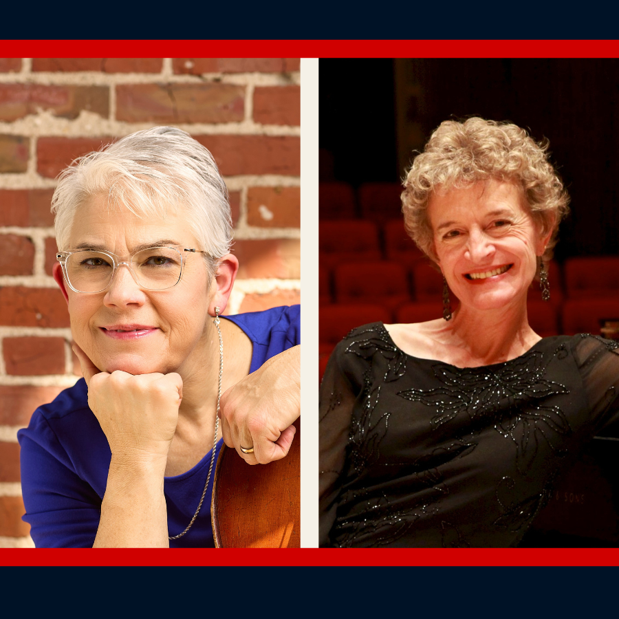 Karen Becker and Theresa Bogard will perform as the Becker-Bogard Duo on Feb. 4.