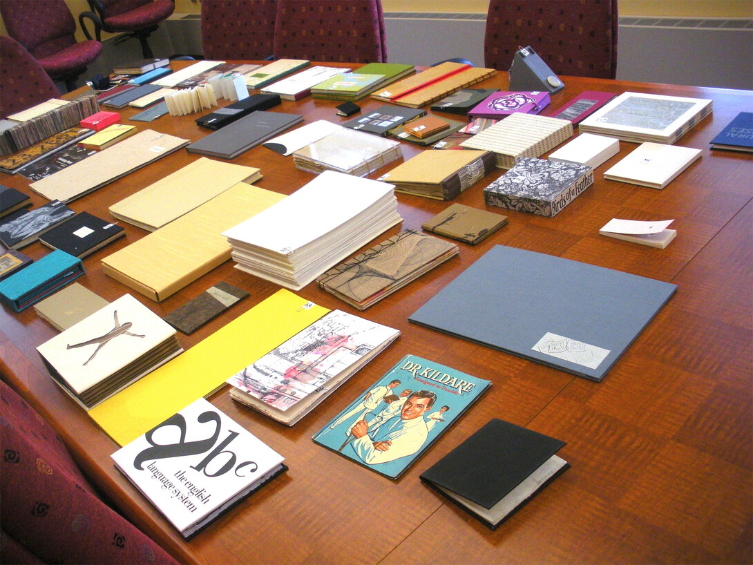 Heart & Hands 2013:  A Fourth National Juried Book Art Exhibition for Students is on display at Love Library through May 31.