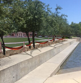 Proposed design of Nebraska's new hammock area by Broyhill Fountain