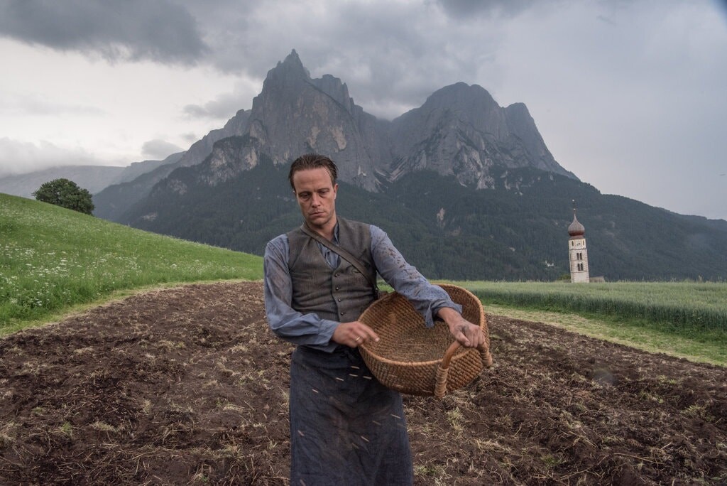 August Diehl stars as Franz Jägerstätter in "A Hidden Life," which shows Jan. 17-30 at the Mary Riepma Ross Media Arts Center.