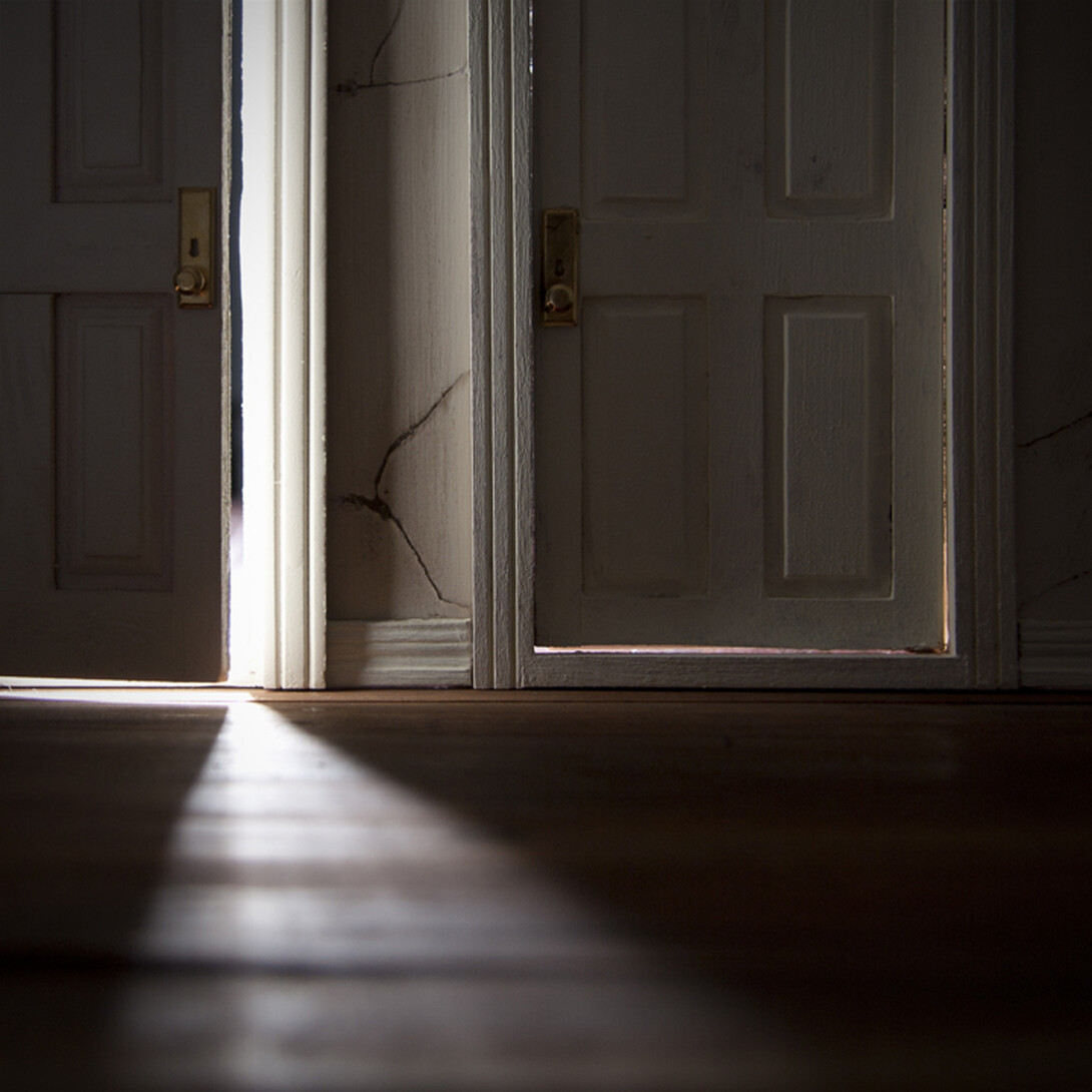 Nicole Hupp, “Doors,” from the series Within, pigment ink-jet print, 2012. Hupp is a senior Bachelor of Fine Arts in studio art major at UNL from Oakdale, Neb.