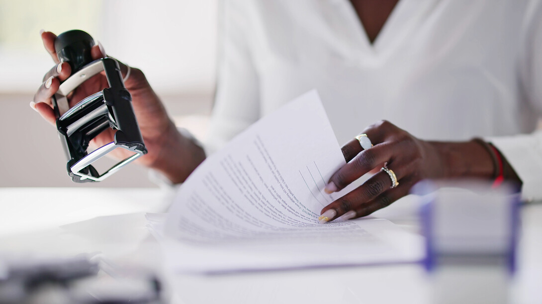 The university offers a list of faculty and staff who serve as notary publics. It is regularly updated and available online.