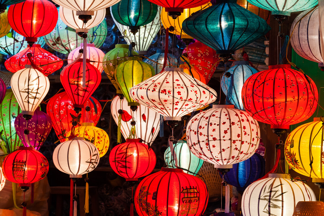 Lanterns hang in a shop in Vietnam. Nebraska's Vietnamese Student Association will hold a cultural celebration on Feb. 3.