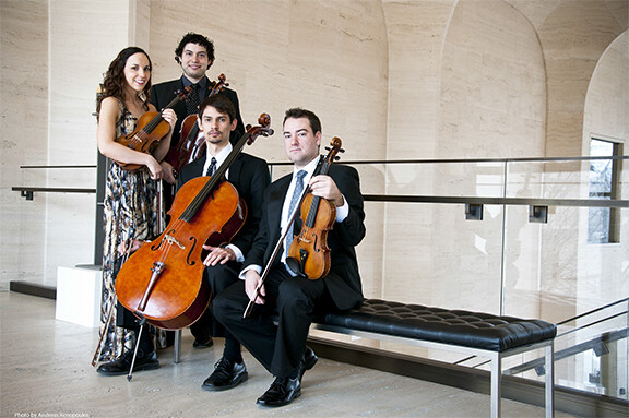 The Skyros Quartet is one of three quartets invited to attend the Aspen Music Festival and School's Center for Advances Quartet Studies. The will participate in the event this summer.